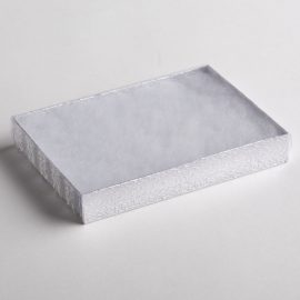 Silver Texture Necklace Boxes