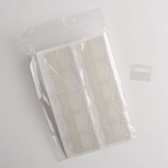 Clear Self Adhesive Hang Tabs with Hole