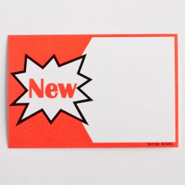 "New" Paper Price Tags