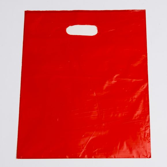 Medium Red Low Density Plastic Bag