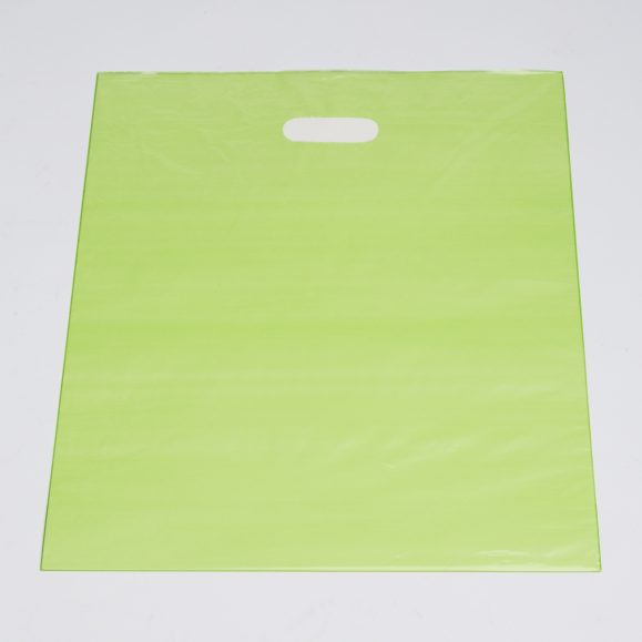 Large Lime Low Density Plastic Bag