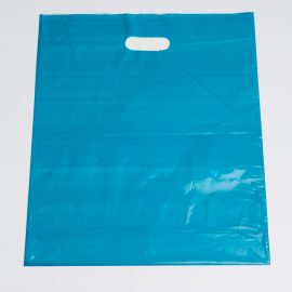 Large Teal Low Density Plastic Bag