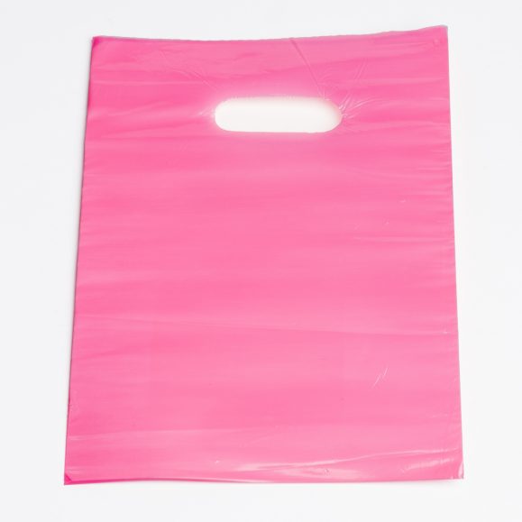 Small Pink Low Density Plastic Bag