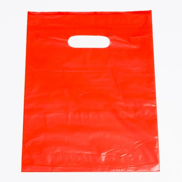 Small Red Low Density Plastic Bag
