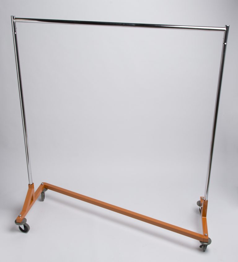 Economy Z-Rack with Orange Base Includes Add-On Bar main image 0