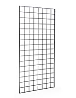 New Retails Black Finished Floor Standing Grid Unit 2x6 with Legs 